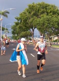 Carsten fast im Ziel Carsten fast im Ziel