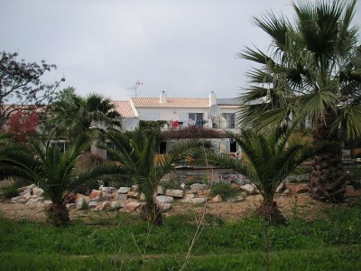 Ein letzter Blick auf die Unterkunft.