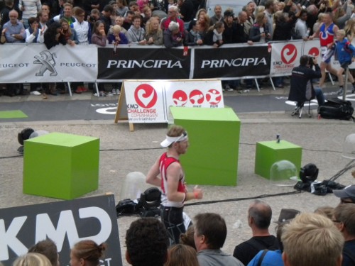 Andre beim Lauf - nur noch ein Marathon :-)