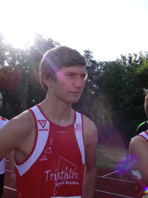 Anton - fokussiert auf den Start