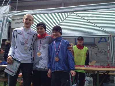 3 strahlende Sieger!