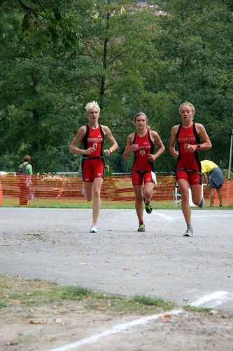 das Damenteam - souverän an der Spitze