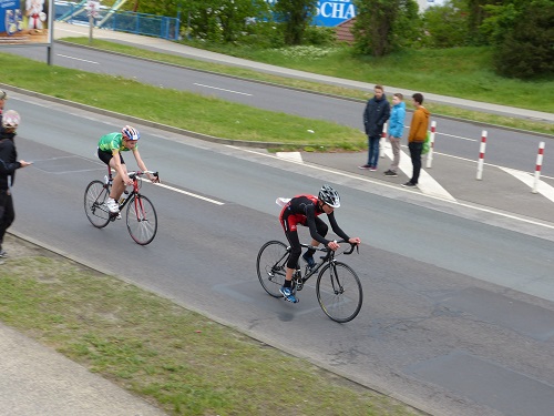 Christian auf dem Rad